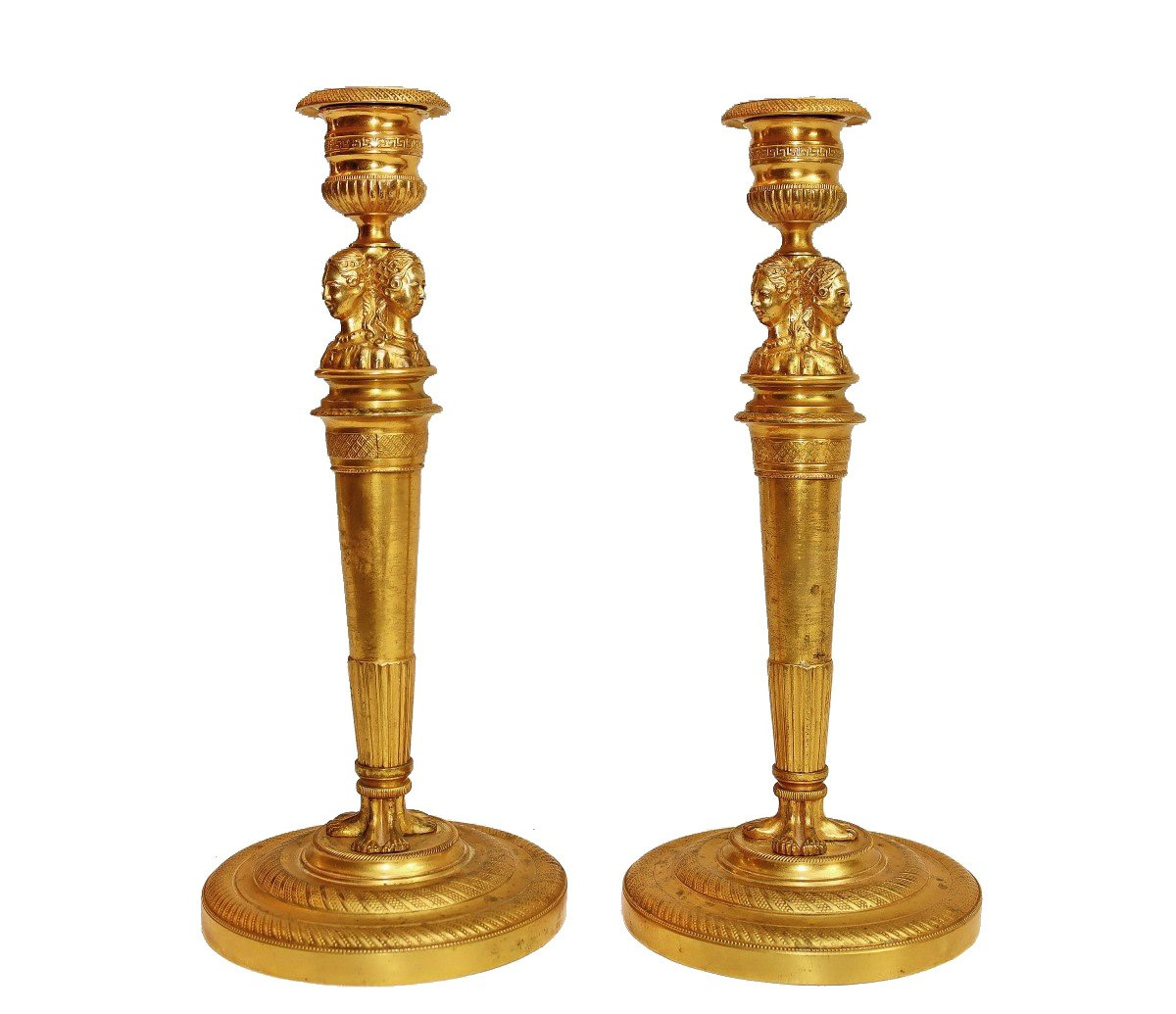 Pair Of Empire Torches Claude Galle (1759-1815)