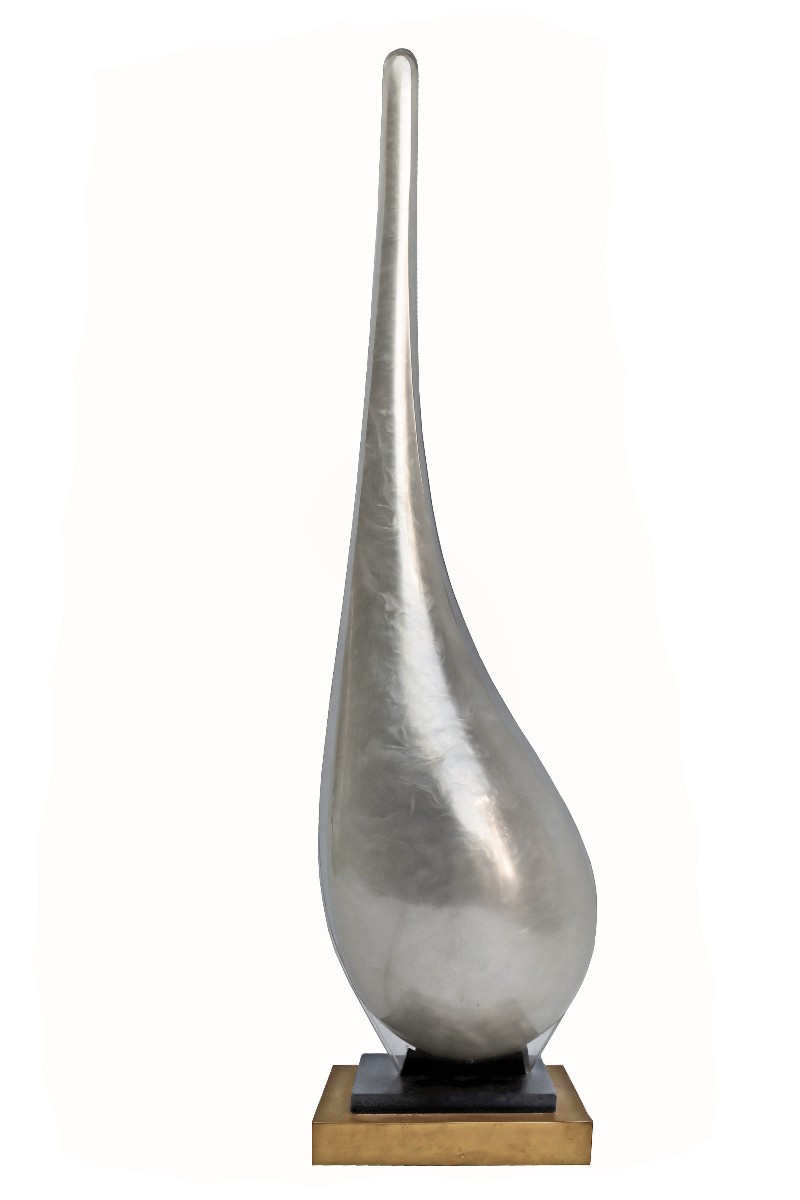Michel DUMAS (XXème siècle) Grande Lampe Sculpture 1970