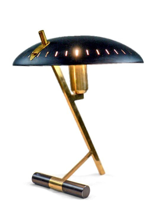 Louis Kalff (1897-1976) Model-z Lamp 1955-photo-2