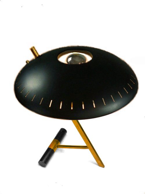 Louis Kalff (1897-1976) Model-z Lamp 1955-photo-3