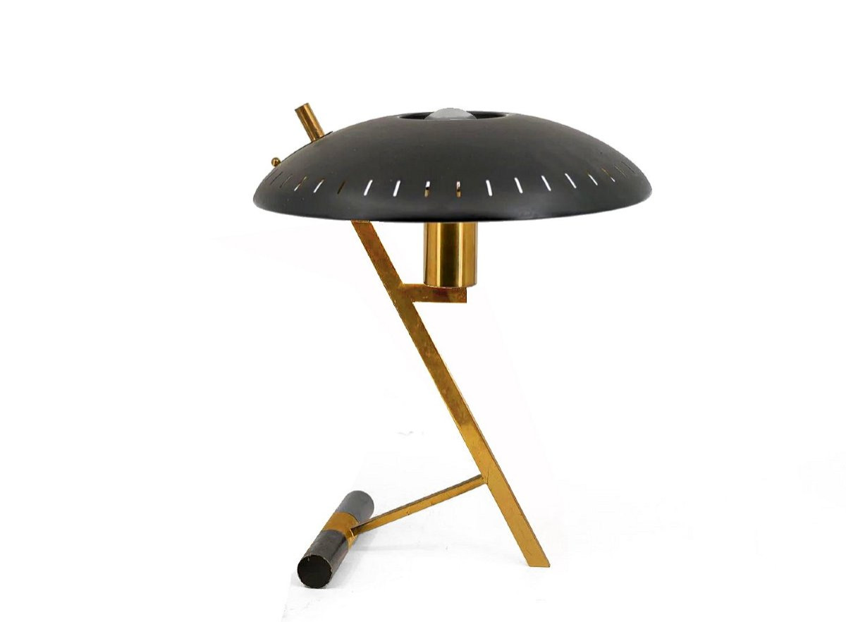 Louis Kalff (1897-1976) Model-z Lamp 1955-photo-2