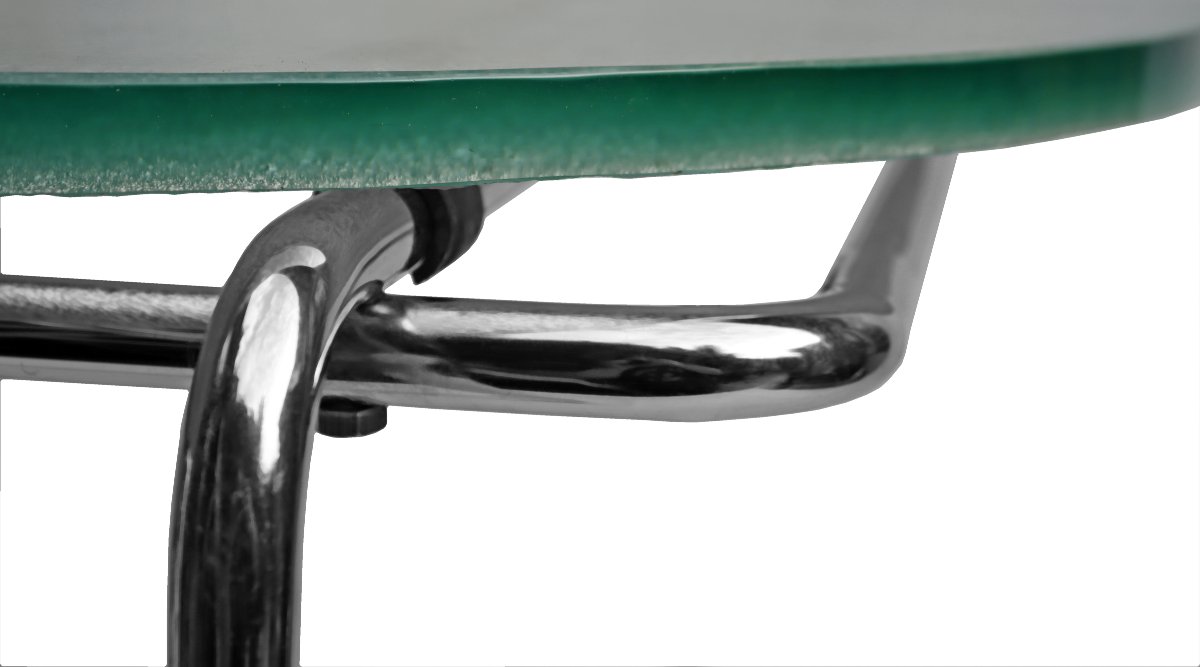Marcel Breuer (1902-1981) Art Deco Table 1928 Model B18 / St. Gobain-photo-7