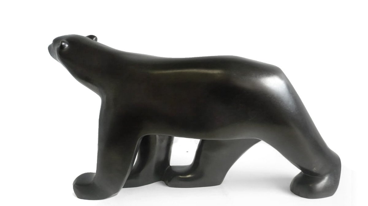 François POMPON (1855-1933) Ours Bronze n°4/8-photo-4