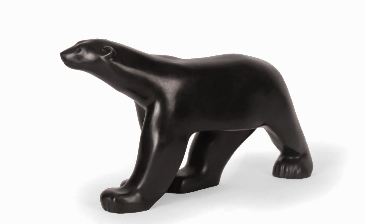 François POMPON (1855-1933) Ours Bronze n°4/8-photo-1