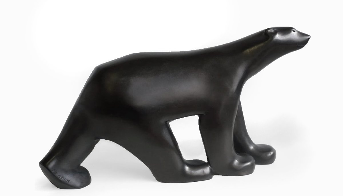 François POMPON (1855-1933) Ours Bronze n°4/8-photo-3