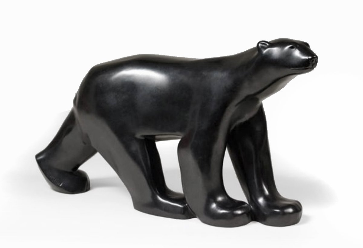 François POMPON (1855-1933) Ours Bronze n°4/8