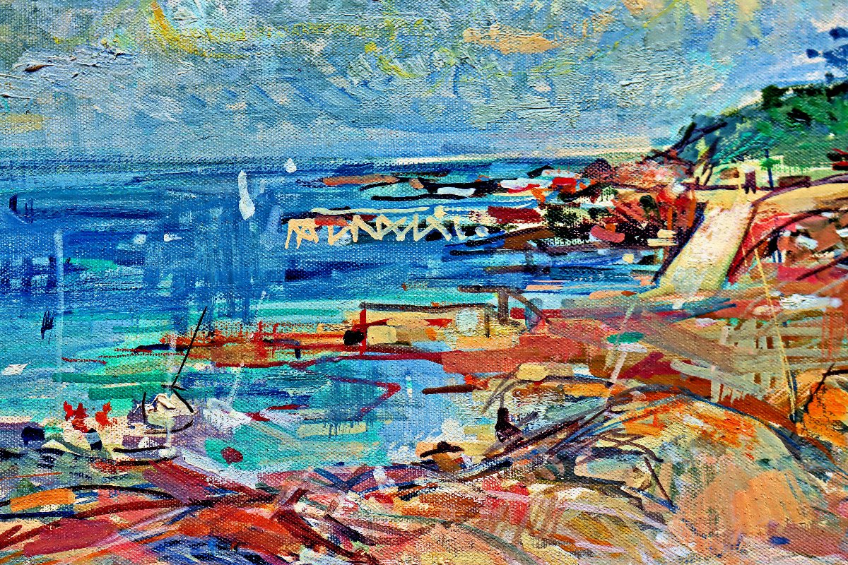 Jean Commère (1920-1986) Seaside In Normandy-photo-3
