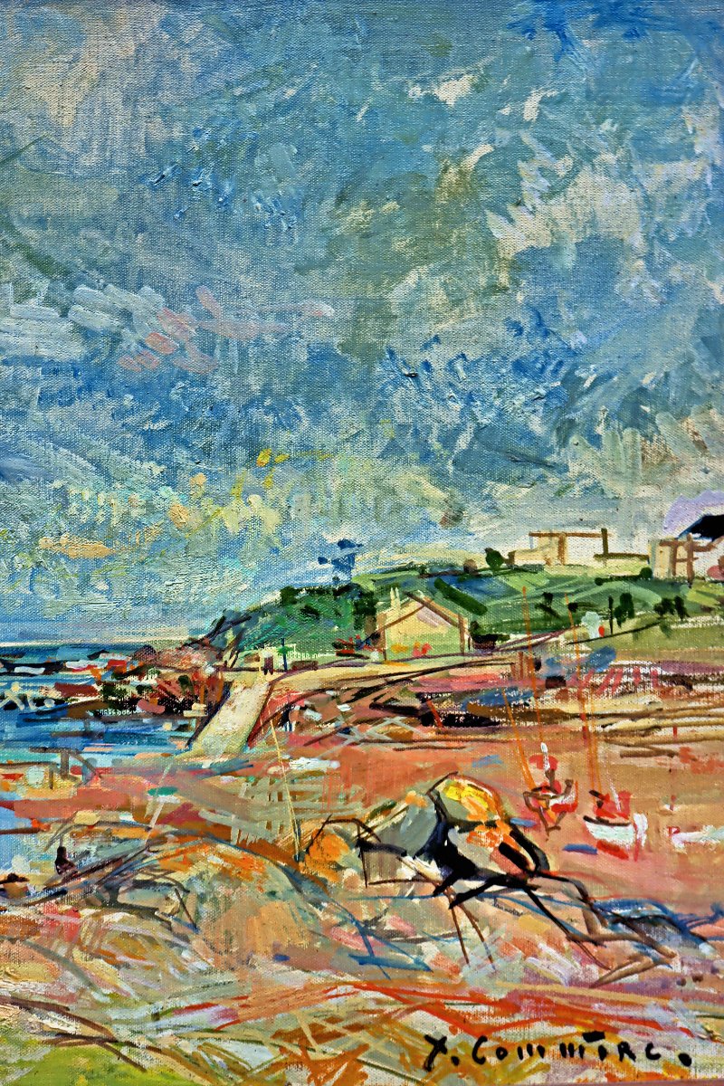 Jean Commère (1920-1986) Seaside In Normandy-photo-4