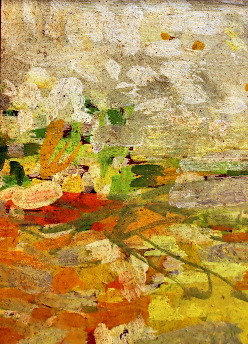 Jean Commère (1920-1986) Marshes In Sologne-photo-2