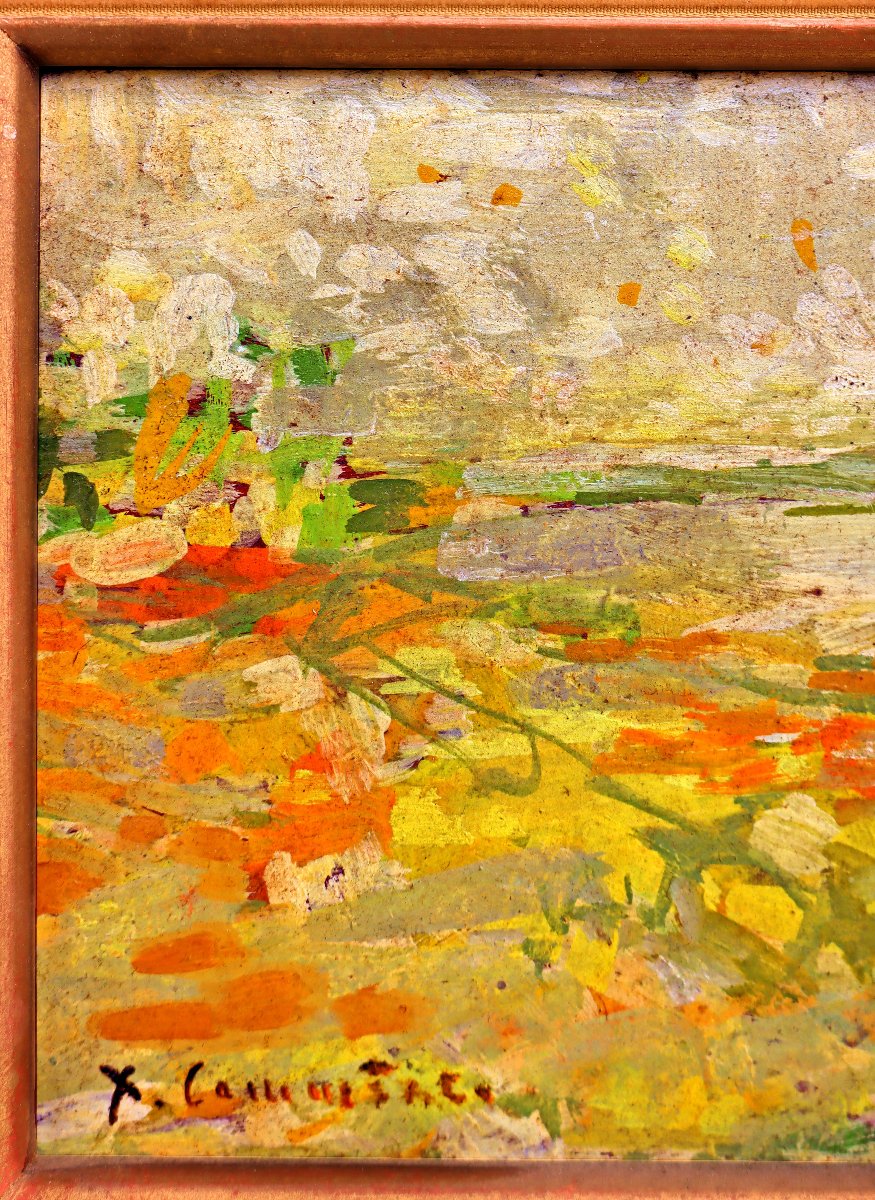 Jean Commère (1920-1986) Marshes In Sologne-photo-4