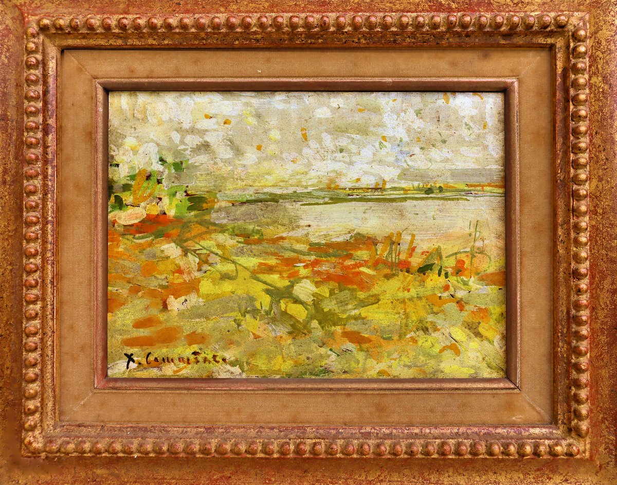 Jean Commère (1920-1986) Marshes In Sologne