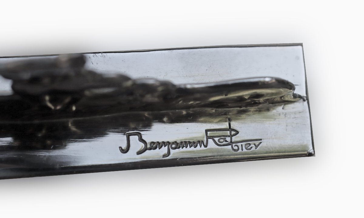 Benjamin Rabier (1864-1939) Art Deco Knife Rack-photo-4