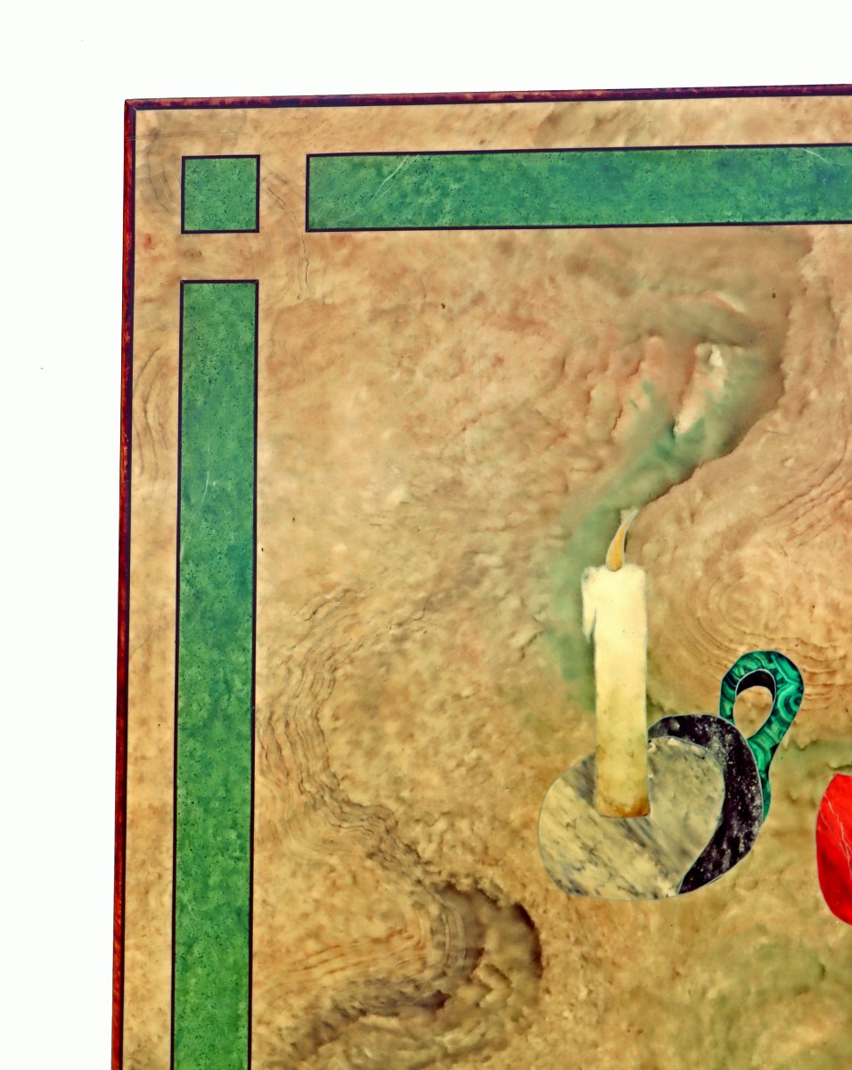 Panel / Tray In Art Deco Lacquer ( 1 M 30 X 90 Cm)-photo-3
