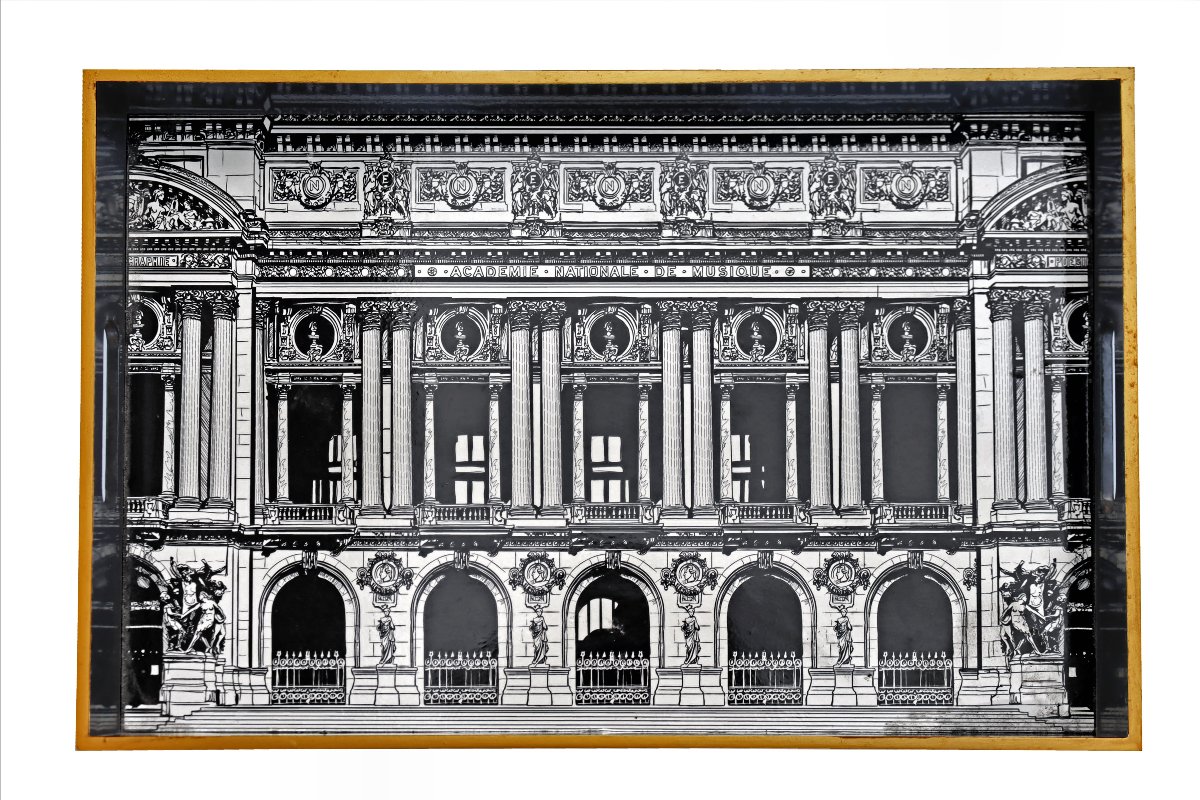 Table Bronze 1950 "Palais Garnier"-photo-3
