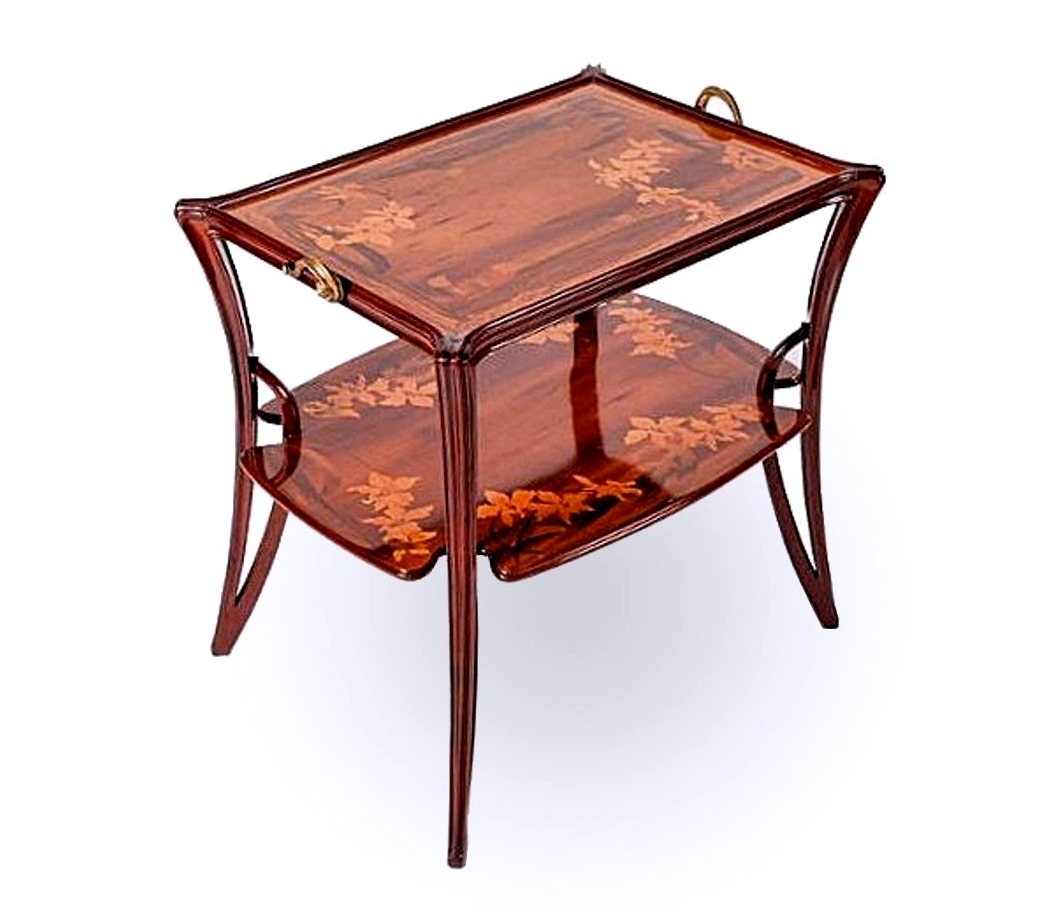 Louis MAJORELLE (1859-1926) Table Modèle Olga -Exposition Universelle Paris 1900--photo-2