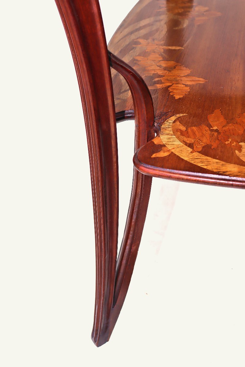 Louis MAJORELLE (1859-1926) Table Modèle Olga -Exposition Universelle Paris 1900--photo-6