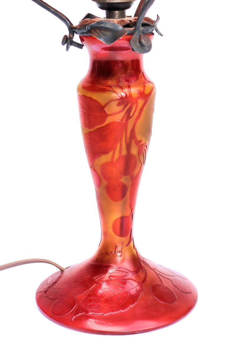 D’argental - Paul Nicolas (1875–1952) Art Deco Mushroom Lamp-photo-8