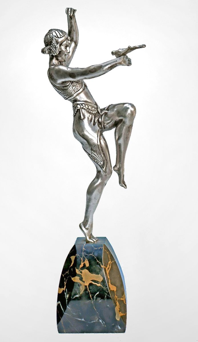 Samuel Lipchytz (1880–1943) Art Deco Bronze Dancer