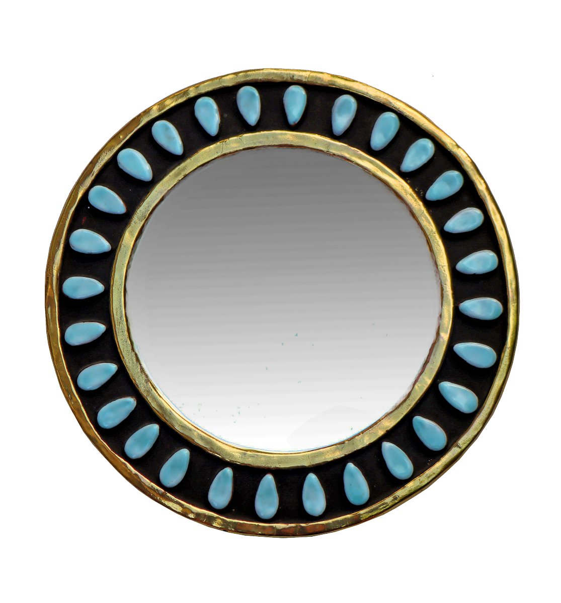 Mithé ESPELT (1923-2020) Miroir modèle "Amandes"
