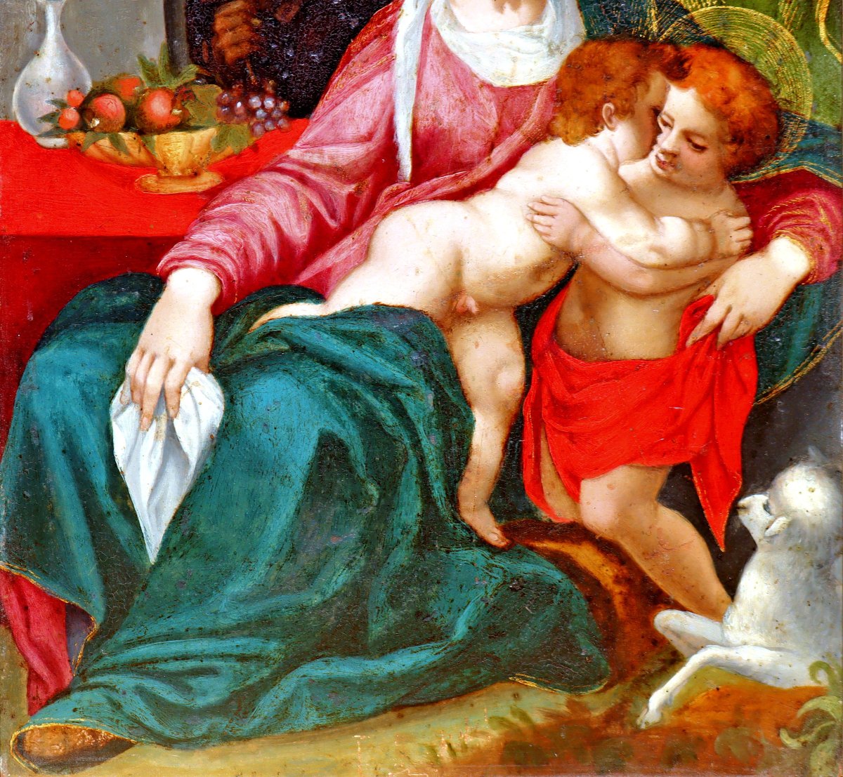 Tableau 17e peinture sur cuivre atelier Carlo MARATTA (1625-1713)-photo-6