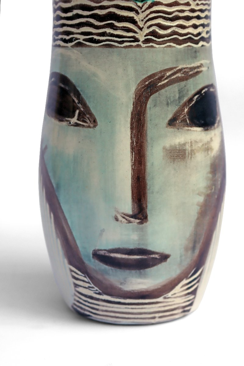 J. Sagan (born In 1927) Ceramics From Vallauris-photo-4