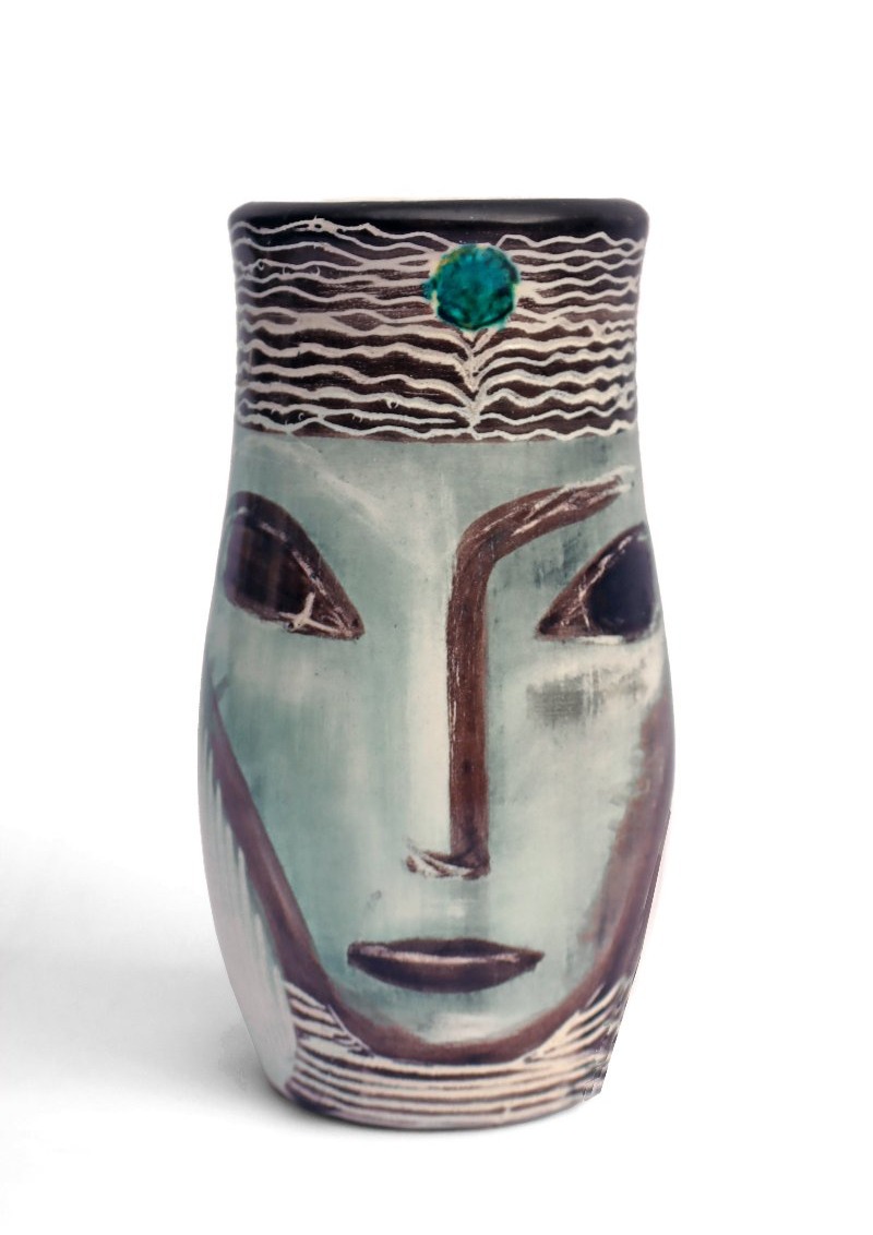 J. Sagan (born In 1927) Ceramics From Vallauris