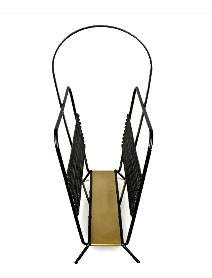 Mathieu Mategot (1910–2001) "harper's" Model Magazine Holder-photo-2