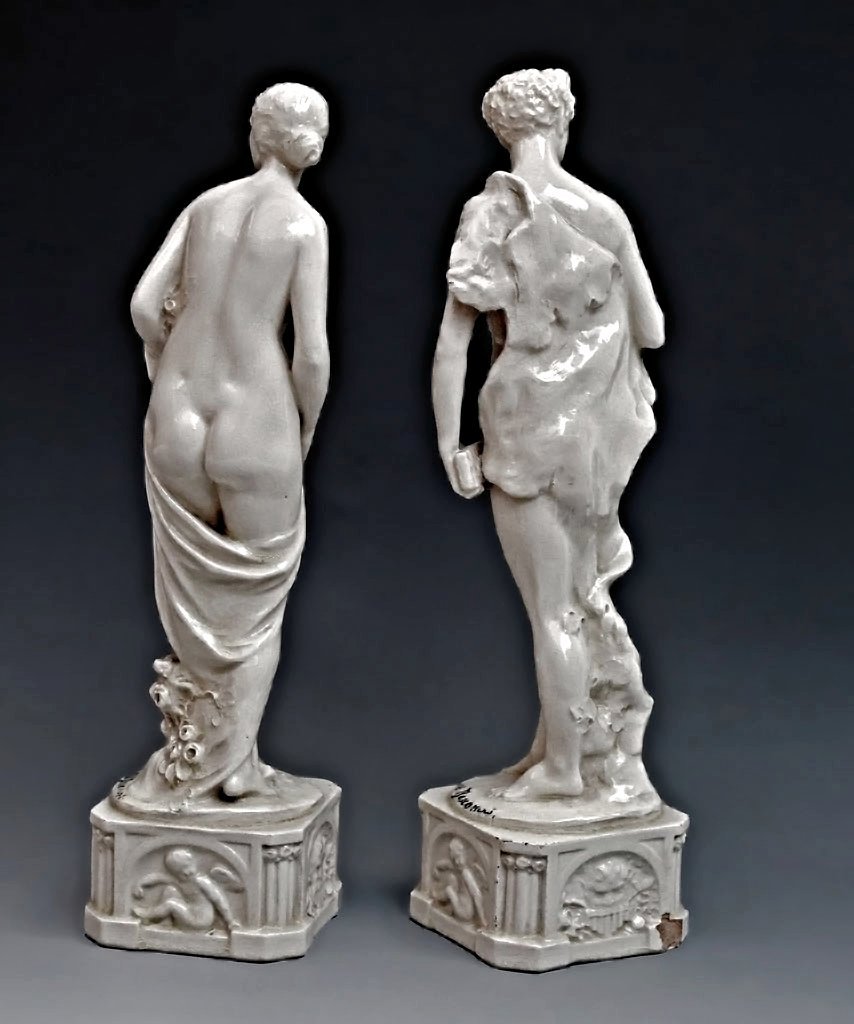 Joe DESCOMPS (1869-1950) Paire de Sculptures Art Déco 1925-photo-2