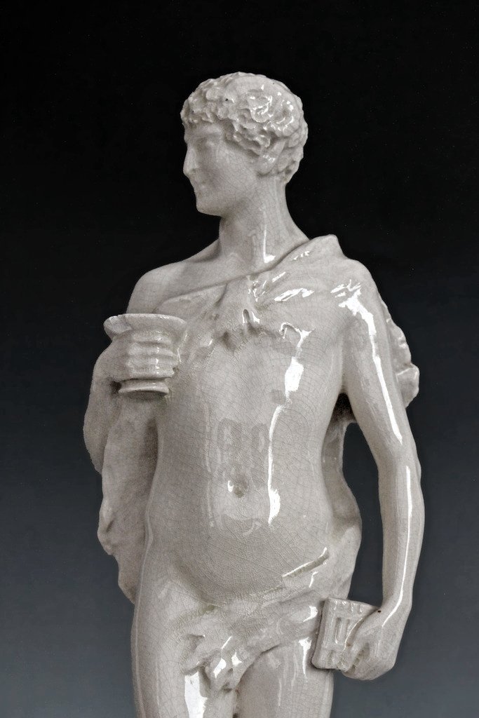 Joe DESCOMPS (1869-1950) Paire de Sculptures Art Déco 1925-photo-3