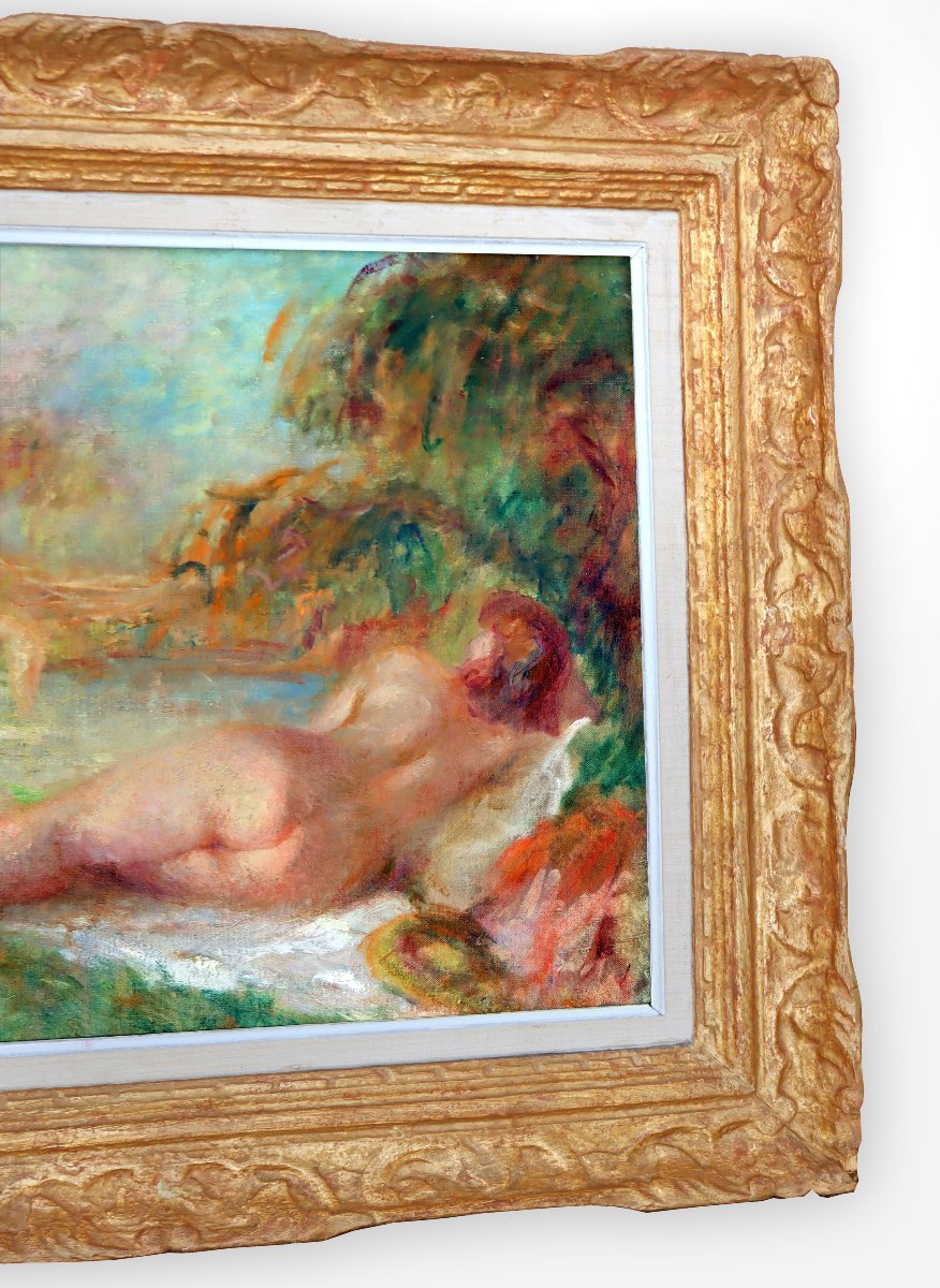 Paul Chmaroff (1874–1950) *the Naiads*, Oil On Canvas, Dated 48-photo-4