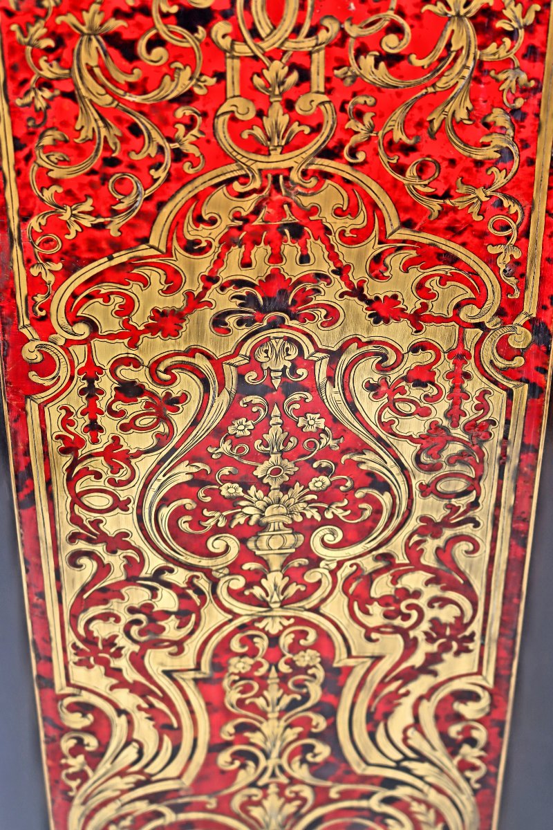 Napoleon III-era Boulle Marquetry Sideboard-photo-7