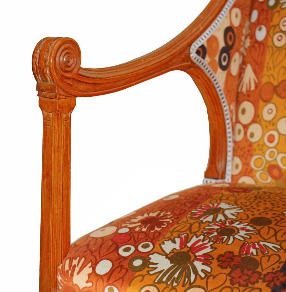 Rapin (1873-1939) Set Of Art Nouveau Chairs-photo-4