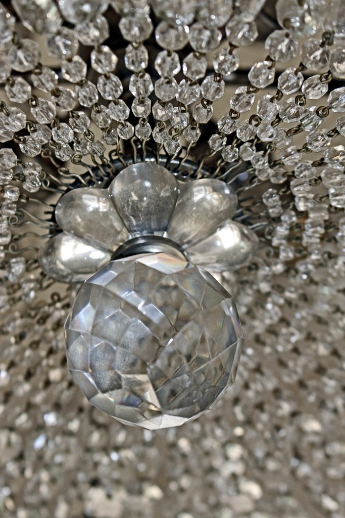 Art Deco Crystal Chandelier-photo-2