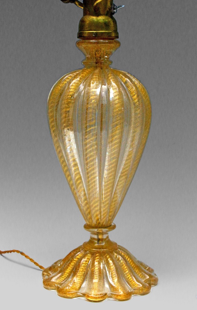 Toso And Barovier Large Lamp Murano 1940-50-photo-4