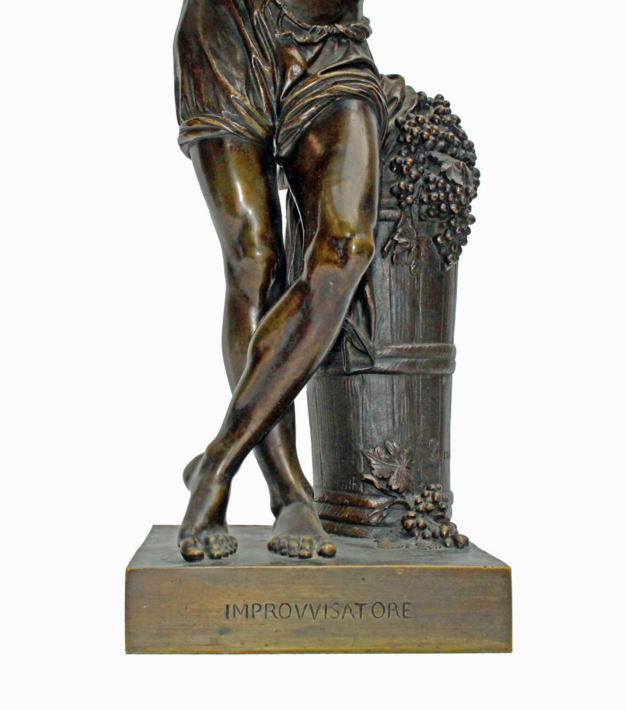 Francisque Duret Bronze XIXe (h: 55cm)-photo-2