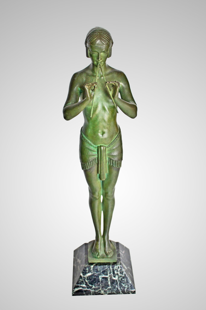 Max Le Verrier Great Art Deco Sculpture-photo-1