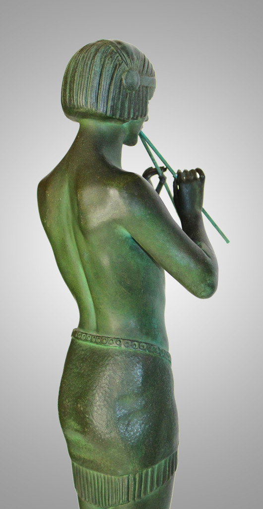 Max Le Verrier Great Art Deco Sculpture-photo-4