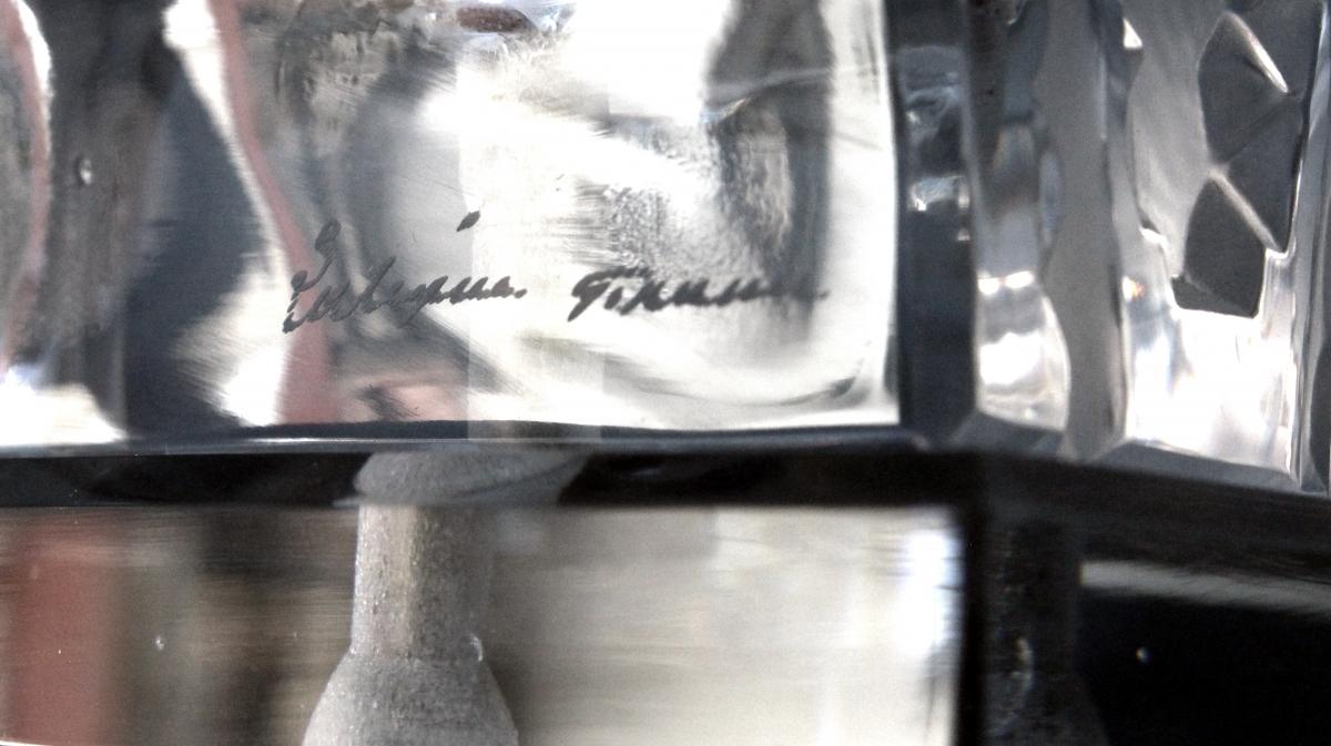 Lalique Paire de Chandeliers ''Porquerolles''-photo-7