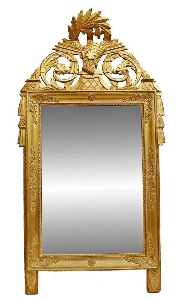 Grand Miroir Provençal époque Empire circa 1800-photo-2