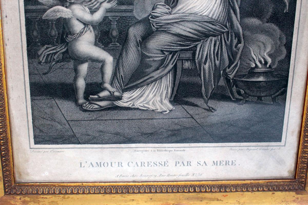 Paire De Gravures époque Directoire-photo-4