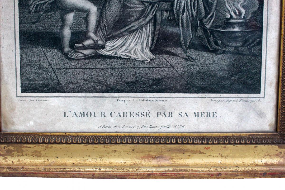 Paire De Gravures époque Directoire-photo-7