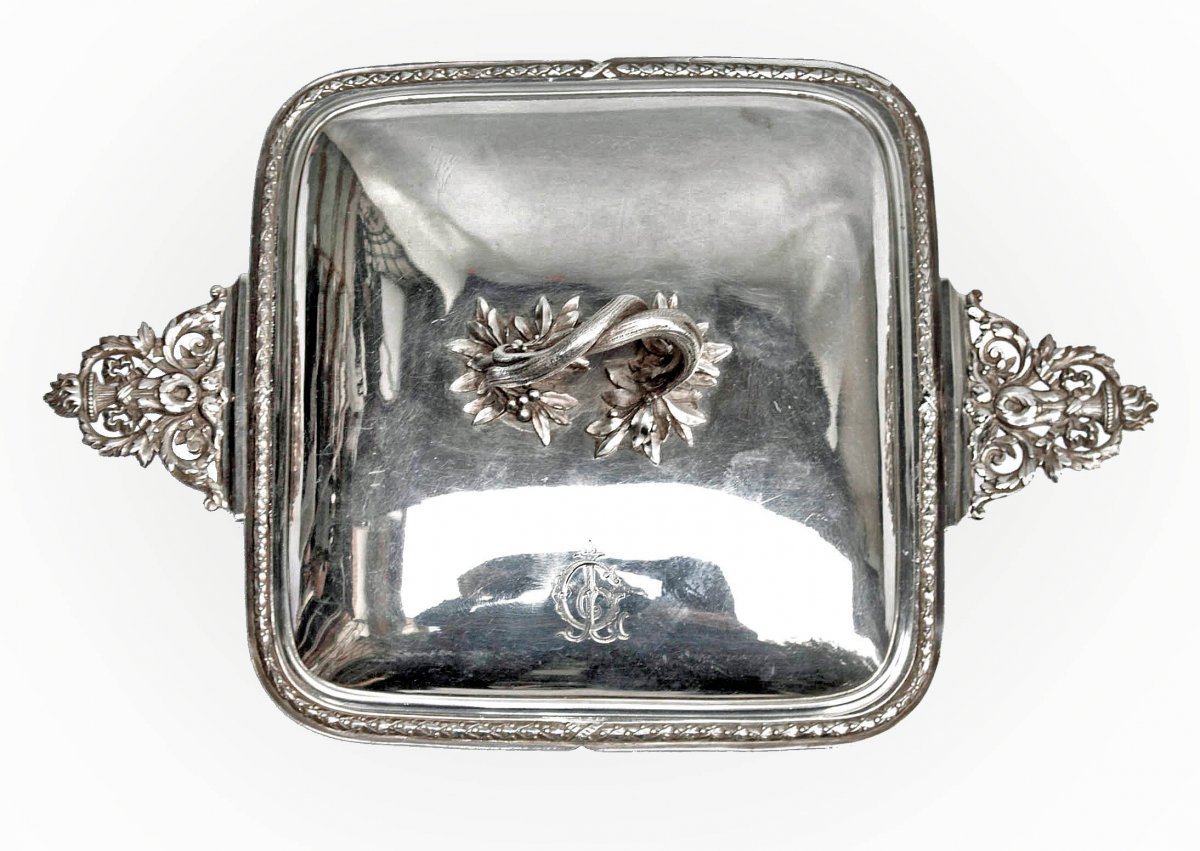 Vegetable In Sterling Silver Goldsmith Fray Harleux Paris-photo-4