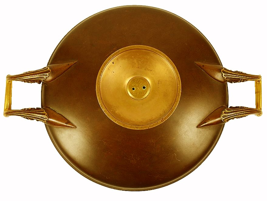 F. Barbedienne Importante Tazza XIXe En Bronze-photo-6