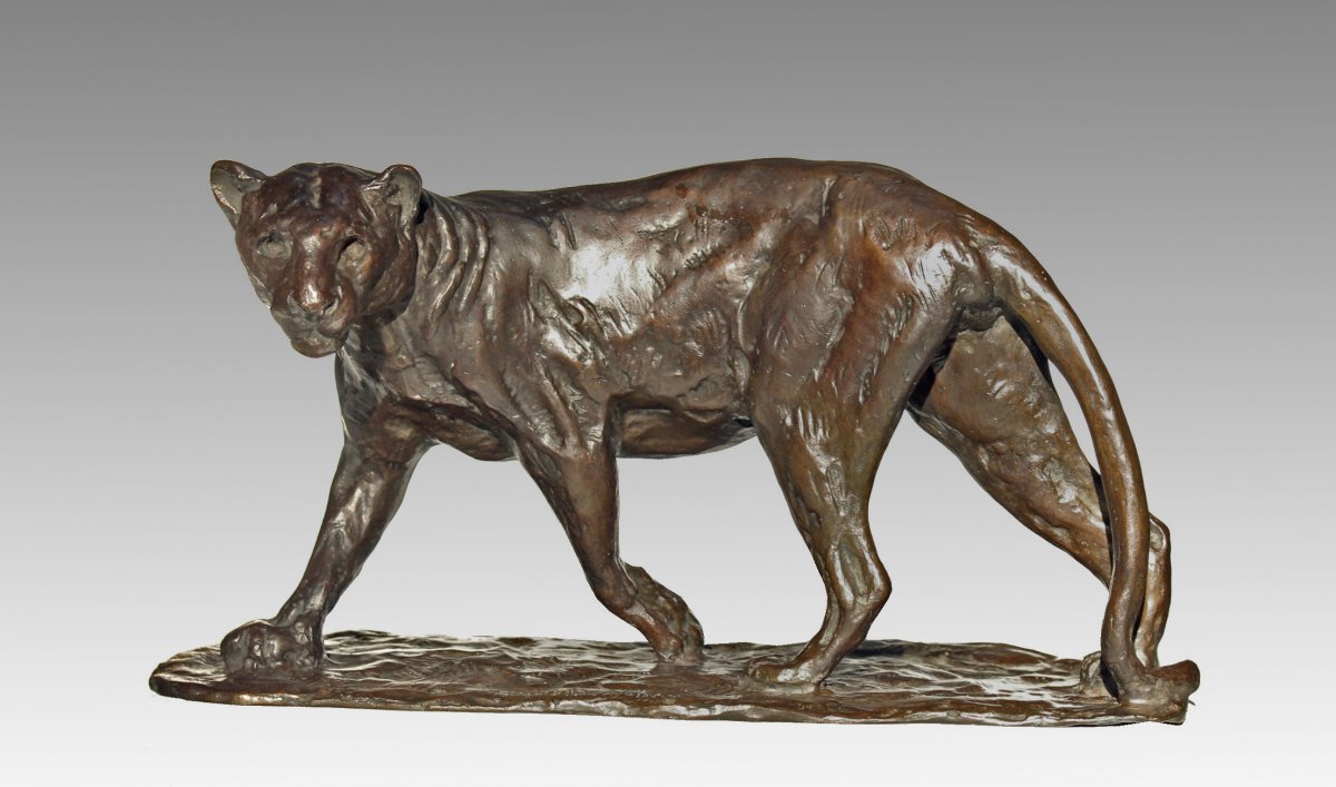 Roger Godchaux (1878-1958) Bronze Animalier Fondeur Susse Paris-photo-3