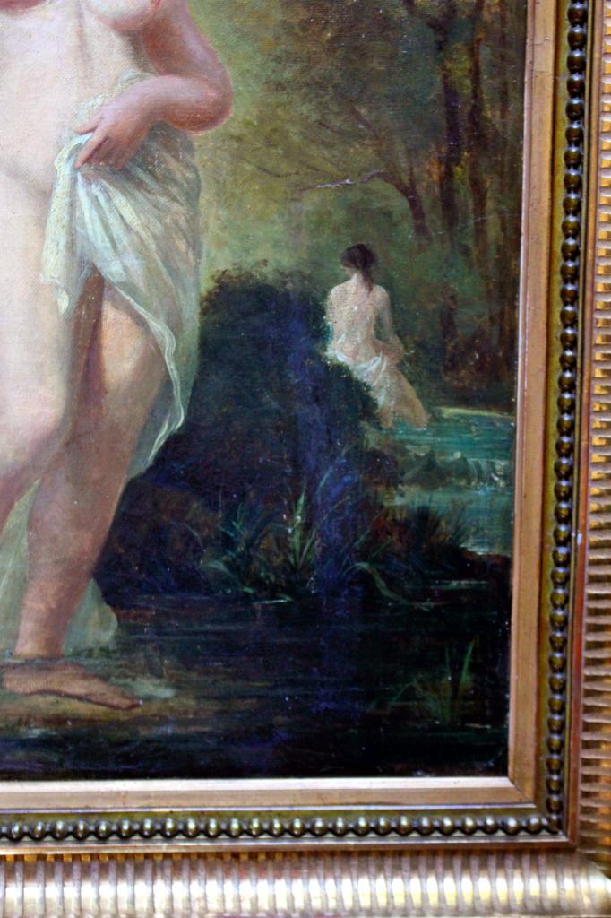 Alexandre Marie LONGUET peinture début XIXe-photo-3