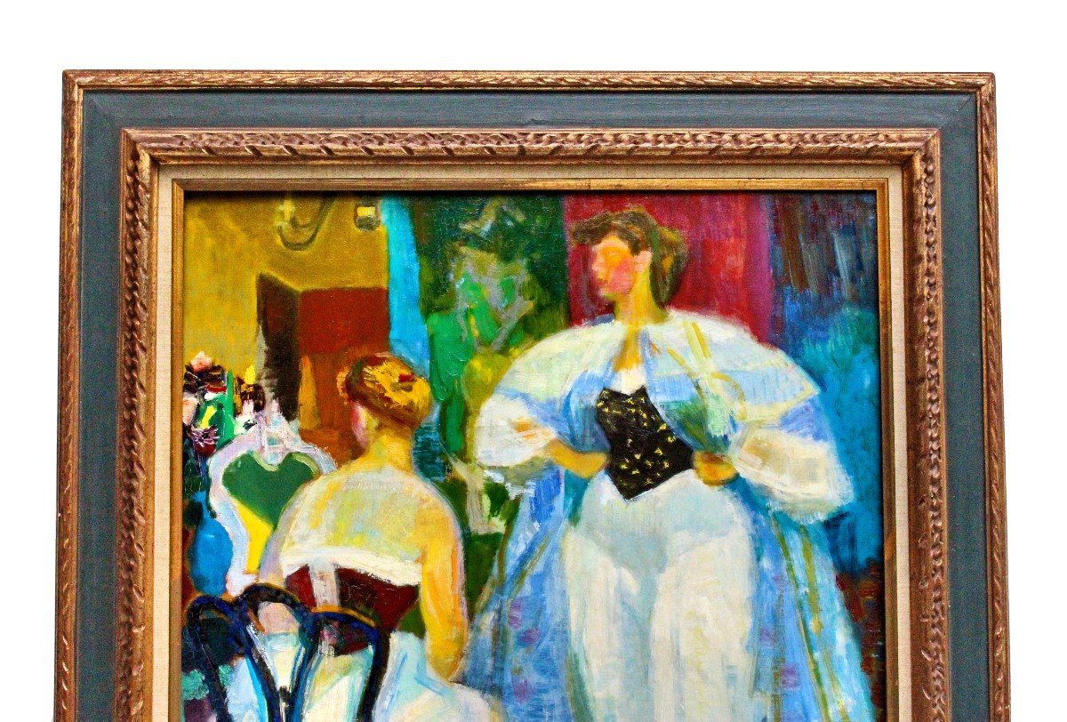 Louis BerthommÉ-saint-andrÉ (1905-1977) Women In Corselet-photo-2