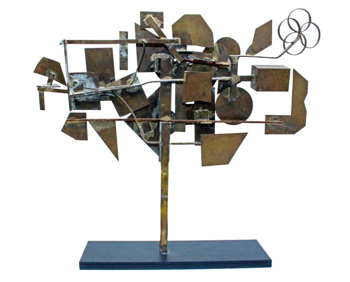 Serge Mendjisky (1929-2017) Sculpture Moderniste-photo-4