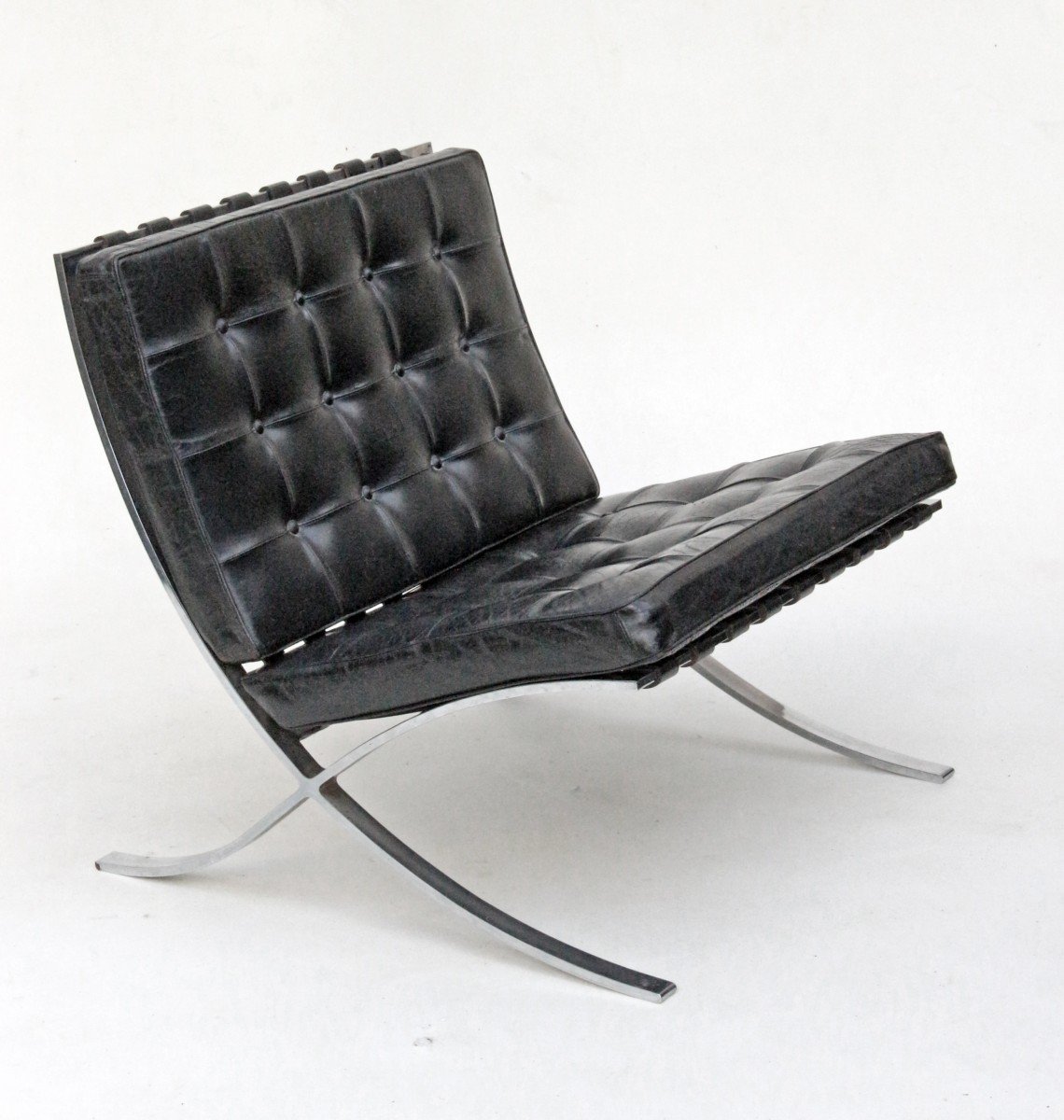 Armchair "barcelona" By Ludwig Mies Van Der Rohe For Knoll-photo-3
