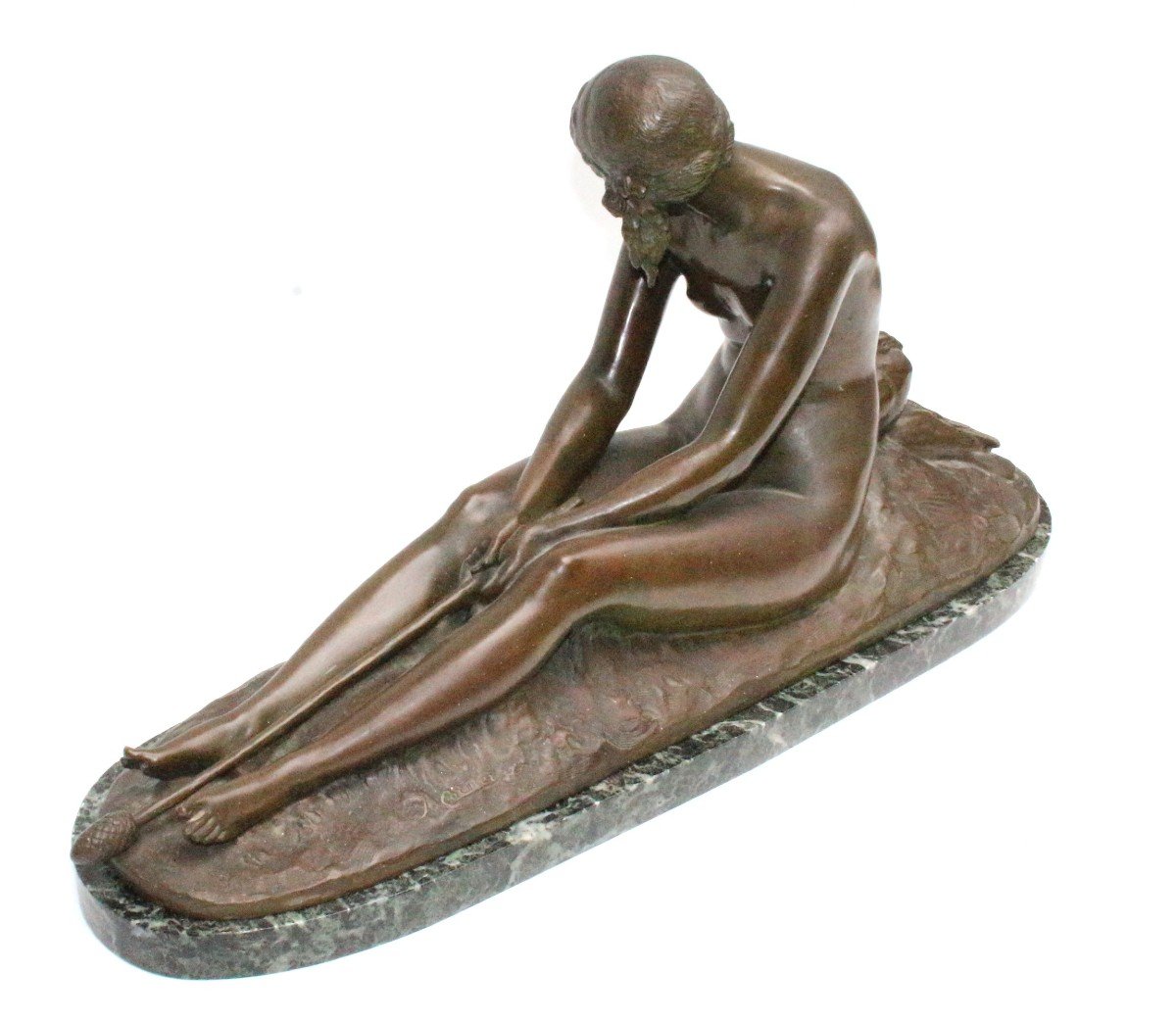 Joseph Cormier (1869-1950) Large Bronze Art Deco-photo-4