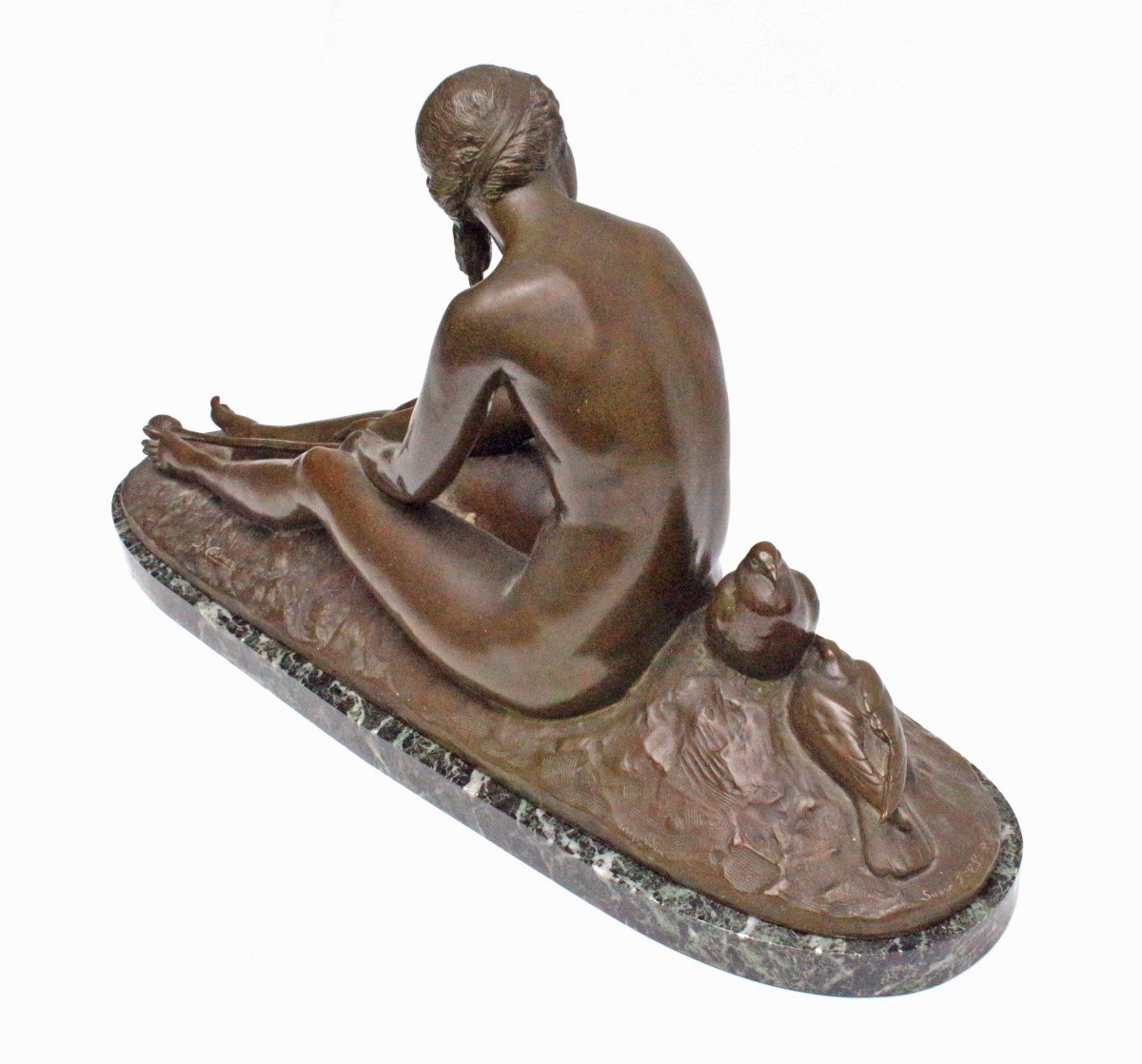 Joseph Cormier (1869-1950) Large Bronze Art Deco-photo-7